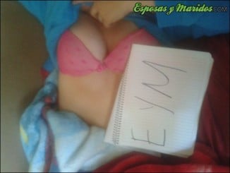 Fotos de las tetas de mi mujercita caliente