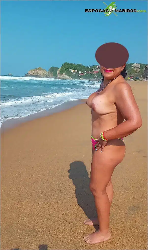 Fotos porno de sexo en la playa con mis jóvenes amantes